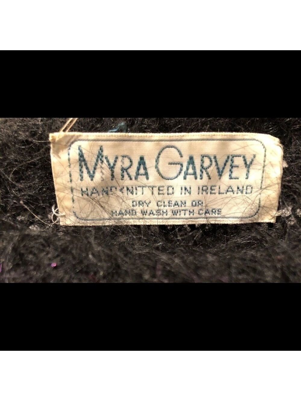VINTAGE Myra Garvey Hand Knitted Ireland Sweater - Picture 7 of 7